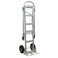 SPTN-SR-T18-SR Spartan Sr. Convertible Hand Truck, Aluminum, 1000 lbs. Capacity Waymarc Industries Inc