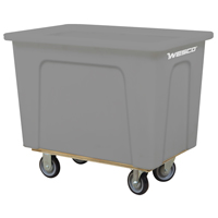 Box Truck, Polyethylene, 35" L x 24" W x 30" H, 10 cu. Ft. Volume, 450 lbs. Capacity Waymarc Industries Inc