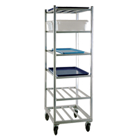 Shelf Cart, 6 Tiers, 20-7/8" W x 67" H x 27" D, 450 lbs. Capacity MO460 | Waymarc Industries Inc
