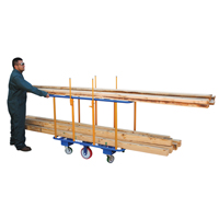 Horizontal Panel Cart, 63-7/16" x 28-1/2" x 40-15/16", 2000 lbs. Capacity MO515 | Waymarc Industries Inc