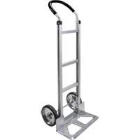 Knocked Down Hand Truck, Continuous Handle, Aluminum, 48" Height, 500 lbs. Capacity MO892 | Waymarc Industries Inc
