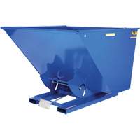 Self-Dumping Hopper, Steel, 2-1/2 cu.yd., Blue MO925 | Waymarc Industries Inc