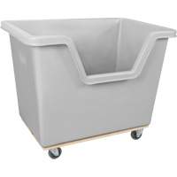 Easy Access Box Truck, Polyethylene, 45-3/4" L x 31-1/4" W x 37-3/4" H, 22 cu. ft. Volume, 1000 lbs. Capacity Waymarc Industries Inc