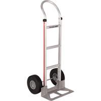 Knocked Down Hand Truck, Continuous Handle, Aluminum, 48" Height, 500 lbs. Capacity MP098 | Waymarc Industries Inc