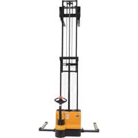 Double Mast Stacker, Electric Operated, 2200 lbs. Capacity, 150" Max Lift MP141 | Waymarc Industries Inc