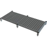 Plateforme de travail en une &eacute;tape &agrave; hauteur r&eacute;glable, 24" la x 59" pr, Capacit&eacute; de 800 lb, Enti&egrave;rement soud&eacute; Waymarc Industries Inc