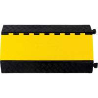 Powerhouse Heavy-Duty Straight Cable Protector, 3 Channels, 36" L x 19.75" W x 3" H Waymarc Industries Inc