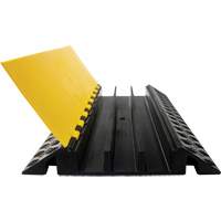 Powerhouse™ Heavy-Duty Straight Cable Protector, 3 Channels, 36" L x 19.75" W x 3" H MP315 | Waymarc Industries Inc