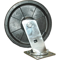 Roulette pivotante pour chariot à plateforme MP470 | Waymarc Industries Inc