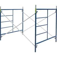 Scaffolding, Steel Frame, 60" D x 60" H Waymarc Industries Inc