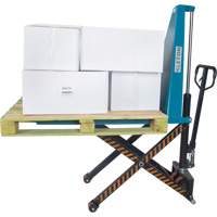 Manual Scissor Skid Lift, 45-1/4" L x 20-1/4" W, Steel, 3300 lbs. Capacity MP565 | Waymarc Industries Inc