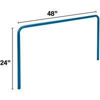 Support vertical de 24" x 48" pour chariot &agrave; panneaux Waymarc Industries Inc