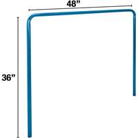 Support vertical de 36" x 48" pour chariot &agrave; panneaux Waymarc Industries Inc