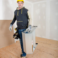Poste de travail chevalet de sciage portatif, Cadre Aluminium, 12-1/4" p x 24" h Waymarc Industries Inc