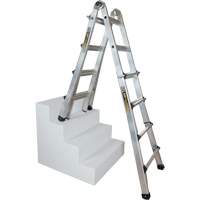 Telescoping Multi-Position Ladder, Aluminum, 300 lbs., CSA Grade 1A MP923 | Waymarc Industries Inc
