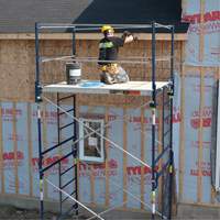 Complete Scaffold Tower with Casters, 69-1/2" D x 178" H Waymarc Industries Inc