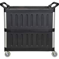 Chariot utilitaire, 3 tiers, 19-3/4" x 37-1/2" x 40-1/4", Capacit&eacute; 250 lb Waymarc Industries Inc
