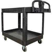 Chariot utilitaire, 2 tiers, 25-5/8" x 33-1/2" x 43-3/4", Capacit&eacute; 550 lb Waymarc Industries Inc