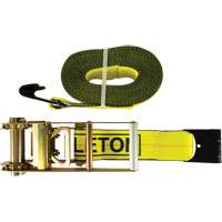 Winch Strap, Flat Hook, 30' W x 3" L, 5400 lbs. (2449 kg) Working Load Limit Waymarc Industries Inc