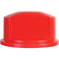 Round Brute&reg; Tops, Dome Lid, Plastic/Polyethylene, Fits Container Size: 22" Dia. Waymarc Industries Inc