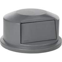 Round Brute<sup>®</sup> Tops, Dome Lid, Plastic/Polyethylene, Fits Container Size: 24" Dia. NA712 | Waymarc Industries Inc