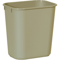 Corbeille &agrave; papier en plastique, 14 pintes, Plastique Waymarc Industries Inc
