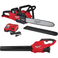Cordless Chainsaw & Blower Kit, 16", Battery Powered, 18 V Waymarc Industries Inc