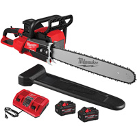 Fuel 20" Dual Battery Chainsaw Kit, Battery Powered, 5.8 HP Waymarc Industries Inc