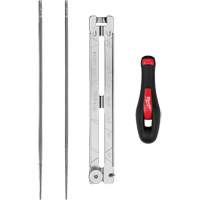 Ensemble pour affûtage de chaîne de scie de 5/32” de 4 morceaux Waymarc Industries Inc