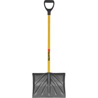 Pro Scraper Shovel, Polypropylene Blade, 18" Wide, D-Grip Handle Waymarc Industries Inc