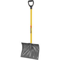 Pro Scraper Shovel, Polypropylene Blade, 18" Wide, D-Grip Handle Waymarc Industries Inc