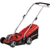 Ensemble tondeuse &agrave; gazon pouss&eacute;e sans fil, Pouss&eacute;e, &agrave; pile, Largeur de coupe 13" Waymarc Industries Inc