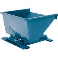 Self-Dumping Hopper, Steel, 3/4 cu.yd., Blue NB954 | Waymarc Industries Inc