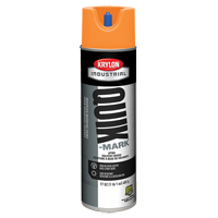 Industrial Quik-Mark Solvent-Based Inverted Marking Paint, 17 oz., Aerosol Can Waymarc Industries Inc