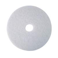 Floor Pad, 17", Polish, White NC661 | Waymarc Industries Inc