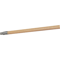 Structural Foam Push Broom Handle, Wood, ACME Threaded Tip, 15/16" Diameter, 60" Length Waymarc Industries Inc