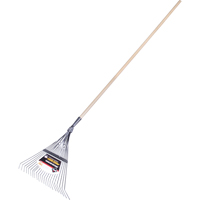 Pro Fan Rake, 24" Blade, 22 Tines, Hardwood Handle, Steel Blade Waymarc Industries Inc