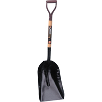 Grain & Coal Scoop Shovel, Wood, Tempered Steel Blade, D-Grip Handle, 27-3/4" Length Waymarc Industries Inc