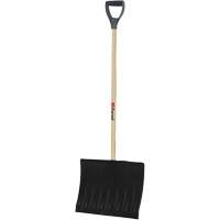 Nordic Snow Shovel, Polypropylene Blade, 17-3/4" Wide, D-Grip Handle Waymarc Industries Inc