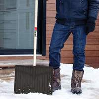 Nordic Snow Shovel, Polypropylene Blade, 17-3/4" Wide, D-Grip Handle Waymarc Industries Inc