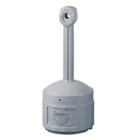 Smoker’s Cease-Fire<sup>®</sup> Cigarette Butt Receptacle, Free-Standing, Plastic, 4 US gal. Capacity, 38-1/2" Height NH832 | Waymarc Industries Inc