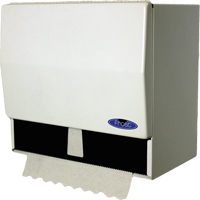 Roll or Single-Fold Towel Dispenser , Manual, 10.5" W x 6.75" D x 9.5" H NI160 | Waymarc Industries Inc