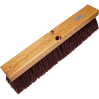 Heavy-Duty Garage & Concrete Push Broom, 24", Coarse/Stiff, Polypropylene Bristles NI170 | Waymarc Industries Inc