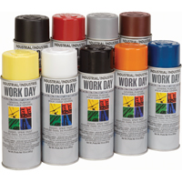 Industrial Enamel Paint, Yellow, Gloss, 10 oz., Aerosol Can NI473 | Waymarc Industries Inc