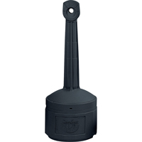 Smoker’s Cease-Fire<sup>®</sup> Cigarette Butt Receptacle, Free-Standing, Plastic, 1 US gal. Capacity, 30" Height NI703 | Waymarc Industries Inc