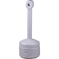 Smoker’s Cease-Fire<sup>®</sup> Cigarette Butt Receptacle, Free-Standing, Plastic, 1 US gal. Capacity, 30" Height NI701 | Waymarc Industries Inc