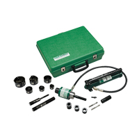 Hydraulic Knockout Kit with Hand Pump and Slug-Buster<sup>®</sup> Punches NIH479 | Waymarc Industries Inc
