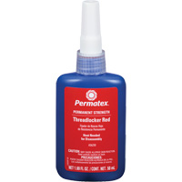 Adh&eacute;sif frein-filet, Rouge, &eacute;lev&eacute;, 50 ml, Bouteille Waymarc Industries Inc
