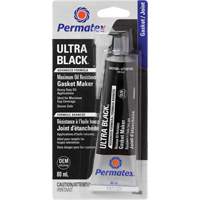 Ultra Black<sup>®</sup> Gasket Maker, Tube, Black NIR849 | Waymarc Industries Inc
