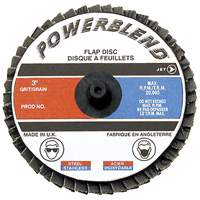 POWERBLEND Roll-on Flap Disc, 2" x Type R, Z120 Grit, Zirconia Alumina Waymarc Industries Inc